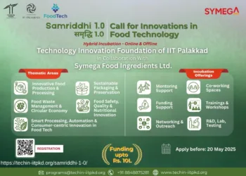 സമൃദ്ധി 1.0: ഭക്ഷ്യ സാങ്കേതിക വിദ്യ – സംരംഭകരിൽ നിന്ന് അപേക്ഷ ക്ഷണിച്ചു