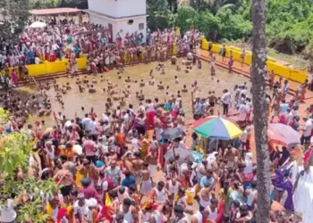 ലൈരായ് ദേവി ക്ഷേത്രത്തിൽ തിക്കിലും തിരക്കിലും പെട്ട് അപകടം ; ഏഴ് പേർ മരിച്ചു ; നിരവധി പേർ ഗുരുതരാവസ്ഥയിൽ