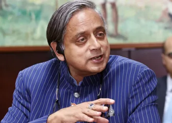 Brasília [Brazil], Jun 04 (ANI): All-party delegation leader Congress MP Shashi Tharoor in conversation with Vice President of Brazil Geraldo Alckmin during their meeting on Operation Sindoor global outreach, in Brasília on Tuesday. (ANI Photo)