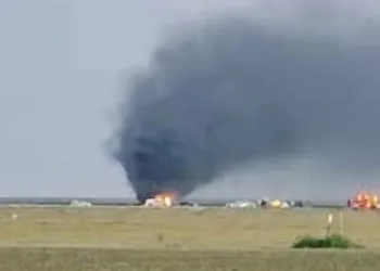 കാലിഫോർണിയയിൽ എഫ്-35 യുദ്ധവിമാനം തകർന്നുവീണു ; തകർന്നത് യുഎസ് നാവികസേനയുടെ എഫ്-35സി ലൈറ്റ്നിംഗ് II ജെറ്റ്