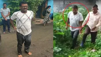 റെയ്ഡിനിടെ മതിൽ ചാടി ഓടിരക്ഷപ്പെടാൻ ശ്രമം ; തൃണമൂൽ എംഎൽഎയെ ഓടിച്ചിട്ട് പിടിച്ച് അറസ്റ്റ് ചെയ്ത് ഇ ഡി