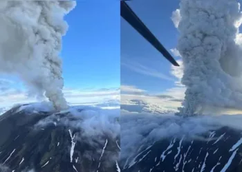 ക്രാഷെനിന്നിക്കോവ് ഉണർന്നു, 600 വർഷത്തിന് ശേഷം:6 കിലോമീറ്റർ ഉയരത്തിൽവരെ ചാരംതുപ്പുന്നു