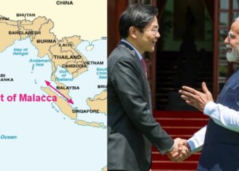 മലാക്ക കടലിടുക്ക് നിരീക്ഷിക്കാൻ ഇനി ഇന്ത്യയുണ്ടാകും ; പ്രതിരോധ-സുരക്ഷാ കരാറുകളിൽ ഒപ്പുവെച്ച് ഇന്ത്യയും സിംഗപ്പൂരും