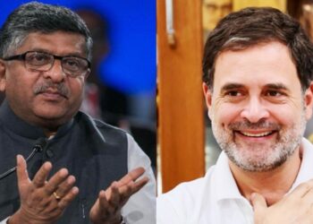 ഇന്ത്യയുടെ വിവിധഭാഗങ്ങൾ വെള്ളപ്പൊക്കത്തിന്റെ ദുരിതത്തിൽ; രാഹുൽഗാന്ധി വിദേശത്ത് വിനോദസഞ്ചാരത്തിൽ : രൂക്ഷ വിമർശനവുമായി ബിജെപി