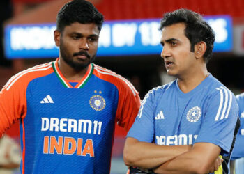 ഗൗതം ഗംഭീറിനോട് സൈഡ് പ്ലീസ് പറയാൻ സഞ്ജു സാംസൺ, മറികടക്കാനൊരുങ്ങുന്നത് തകർപ്പൻ റെക്കോഡ്