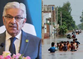 ‘വെള്ളപ്പൊക്കം അള്ളാഹുവിന്റെ അനുഗ്രഹമാണ്, പാത്രങ്ങളിൽ നിറച്ച് സൂക്ഷിച്ചു വയ്ക്കൂ’ ; പാകിസ്താൻ ജനതയ്ക്ക് ഉപദേശവുമായി പ്രതിരോധമന്ത്രി ഖ്വാജ ആസിഫ്