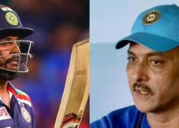 സഞ്ജുവിനെ ഒഴിവാക്കി ഒരു പരിപാടിയും വേണ്ട, ചെക്കൻ അവിടെ തകർക്കട്ടെ; മലയാളി താരത്തെ പിന്തുണച്ച് രവി ശാസ്ത്രി