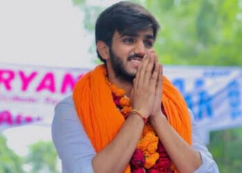 ഡൽഹി യൂണിവേഴ്സിറ്റിയിൽ എബിവിപി തേരോട്ടം ; ആര്യൻ മാൻ പ്രസിഡണ്ട് ; നാലിൽ മൂന്ന് സീറ്റും എബിവിപിക്ക്