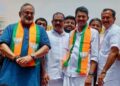 സിപിഐഎം നേതാവായിരുന്ന തെക്കേക്കര പഞ്ചായത്ത് പ്രസിഡണ്ട് ജോർജ് മാത്യു അത്തിയാലിൽ ബിജെപിയിലേക്ക് ; സ്വീകരിച്ച് രാജീവ് ചന്ദ്രശേഖറും ഷോൺ ജോർജും