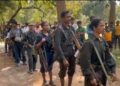 21 കമ്മ്യൂണിസ്റ്റ് ഭീകരർ കൂടി കീഴടങ്ങി ; മൂന്ന് എകെ-47 ഉൾപ്പെടെ 18 ആയുധങ്ങൾ സമർപ്പിച്ചു