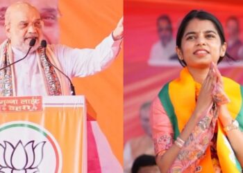 മിഥിലയുടെ മകൾ ബീഹാറിന്റെ യശസ്സ് ഉയർത്തും ; ബിജെപിയുടെ ഏറ്റവും പ്രായം കുറഞ്ഞ സ്ഥാനാർത്ഥി മൈഥിലി താക്കൂറിന്റെ ഇലക്ഷൻ പ്രചാരണത്തിന് അമിത് ഷാ നേരിട്ട്