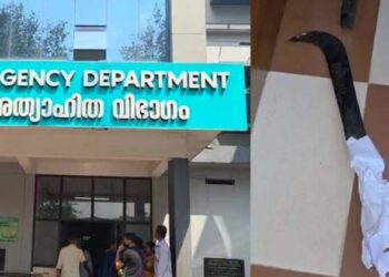 മകൾക്ക് മതിയായ ചികിത്സ കിട്ടിയില്ല; ആശുപത്രിയിൽ ഡോക്ടർക്ക് വെട്ടേറ്റു; ആക്രമിച്ചത് അമീബിക് മസ്തിഷ്‌ക ജ്വരം ബാധിച്ച മരിച്ച കുട്ടിയുടെ പിതാവ്