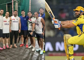 എന്ത് പരിപാടിയാണ് തലേ നിങ്ങൾ കാണിച്ചത്, ചെന്നൈ ആരാധകരെ നിരാശപ്പെടുത്തി എംഎസ് ധോണി; ശത്രു ജേഴ്സിയിലെ ചിത്രങ്ങൾ വൈറൽ