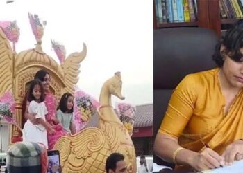 കളക്ടറെ സ്വർണപല്ലക്കിലേറ്റി നാട്;ആരും കൊതിച്ചുപോകും ഇങ്ങനെയൊരു യാത്രയയപ്പ്…