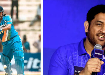 ഈ ധോണിയുടെ ഓരോരോ കോമഡികളെ, പഴയത് പോലെ ഹെലിക്കോപ്റ്റർ ഷോട്ടുകൾ എന്തുകൊണ്ട് കളിക്കുന്നില്ല; ഉപമയിൽ താരമായത് സ്റ്റൂൾ