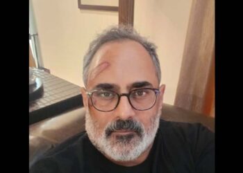 വേദനയോടെയാണെങ്കിലും വിലപ്പെട്ട ഒരു പാഠം പഠിക്കാൻ കഴിഞ്ഞു: ട്രെഡ് മില്ലിൽ നിന്ന് വീണ് രാജീവ് ചന്ദ്രശേഖരന് പരിക്ക്