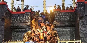 കാട്ടിലെ തടി തേവരുടെ ആന എന്നാണോ;ശബരിമല സ്വർണ്ണ പാളി വിവാദത്തിൽ സിബിഐ അന്വേഷണം വേണം: ഡി എസ് ജെ പി