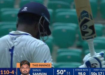 ഫോർമാറ്റേതായാൽ എന്താ മക്കളെ, കളിക്കുന്നത് സഞ്ജു തന്നെയല്ലേ; രഞ്ജി മടങ്ങിവരവിൽ മികവ് കാണിച്ച് സാംസൺ