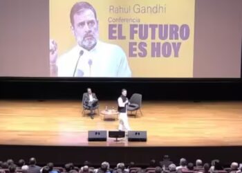 ‘2 പേർ ഇരിക്കുന്ന ബൈക്കിന് 100 കിലോ, പക്ഷേ 4 പേർ ഇരിക്കുന്ന കാറിന് 3000 കിലോ ഭാരം’ ; രാഹുൽ ഗാന്ധി കൊളംബിയയിൽ പോയി അസംബന്ധങ്ങൾ വിളമ്പുന്നെന്ന് ബിജെപി