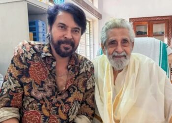 എന്റെ എക്കാലത്തെയും വലിയ സൂപ്പർസ്റ്റാർ ; മലയാള സിനിമയുടെ കാരണവരെ വീട്ടിലെത്തി കണ്ട് മമ്മൂട്ടി