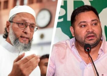 പാർലമെന്റ് പാസാക്കിയ വഖഫ് നിയമം ബീഹാറിൽ മാത്രം നടപ്പിലാക്കില്ലെന്ന് പറഞ്ഞ് മുസ്ലീങ്ങളെ തെറ്റിദ്ധരിപ്പിക്കുന്നു ; തേജസ്വി യാദവിനെതിരെ ഒവൈസി