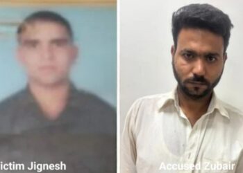 സബർമതി എക്സ്പ്രസിൽ സൈനികൻ കുത്തേറ്റു മരിച്ചു ; ട്രെയിൻ അറ്റൻഡന്റ് സുബൈർ മേമൻ അറസ്റ്റിൽ