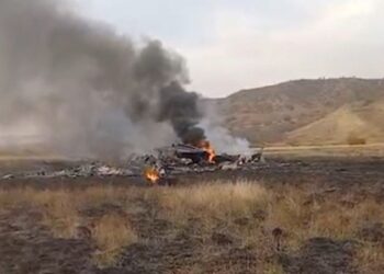 തുർക്കി സൈനിക വിമാനം ജോർജിയയിൽ തകർന്നു വീണു ; വിമാനത്തിൽ ഉണ്ടായിരുന്നത് 20 സൈനികർ