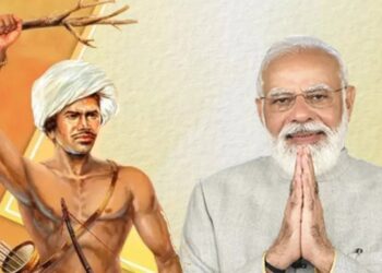 ഗോത്രവർഗ്ഗ ക്ഷേമത്തിനായി 9,700 കോടി രൂപയുടെ പദ്ധതികൾക്ക് ഉദ്ഘാടനം ; ബിർസ മുണ്ട ജന്മവാർഷികത്തിൽ ഗുജറാത്ത് സന്ദർശിച്ച് മോദി