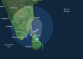 ശ്രീലങ്കയെ തകർത്തെറിഞ്ഞ് ദിത്വാ ചുഴലിക്കാറ്റ് ; മരണസംഖ്യ 123 കടന്നു ; ഇന്ത്യൻ തീരത്തേക്ക് നീങ്ങുന്നു