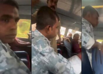 കെഎസ്ആർടിസി ബസിൽ ലൈംഗികാതിക്രമം: കരണം പുകച്ച് പെൺകുട്ടി,നോക്കിനിന്ന് സഹയാത്രക്കാർ