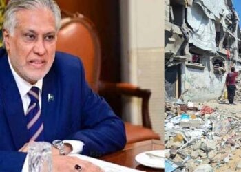 ലാഭക്കണ്ണുമായി ഗാസയിൽ പാകിസ്താൻ;ഹമാസിനെ നിരായുധീകരിക്കുന്നതിൽ പങ്കുകൊള്ളില്ല; സൈന്യത്തെ വിന്യസിക്കുമെന്ന വാർത്ത സ്ഥിരീകരിച്ച് ഇസ്ഹാഖ് ധാർ