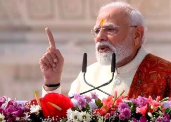 ‘നൂറ്റാണ്ടുകൾ പഴക്കമുള്ള മുറിവ് ഇന്ന് ഉണങ്ങി’:ശ്രീരാമക്ഷേത്രത്തിലെ ധ്വജം സാംസ്കാരിക ഉണർവിന്റെ പ്രഖ്യാപനം: നരേന്ദ്രമോദി