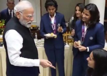 രാജ്യത്തിന്റെ മകളാണ്..ഭക്ഷണം ഞാൻ വിളമ്പി തരും: പ്രതിക റാവിലിനോടുള്ള പ്രധാനമന്ത്രിയുടെ കരുതൽ കണ്ടോ…?