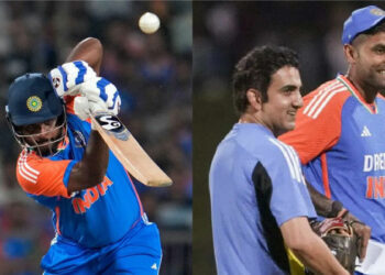 21 തവണ പൂജ്യത്തിന് പുറത്തായാൽ മാത്രമേ ടീമിൽ നിന്ന് ഒഴിവാക്കൂ എന്ന വാക്ക് , 19 മത്സരങ്ങൾക്ക് ശേഷം സഞ്ജുവിനെ പറ്റിച്ച് ഗൗതം ഗംഭീർ; വിമർശനം ശക്തം