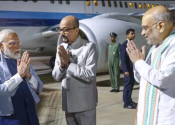 60-ാമത് ഡിജിപി/ഐജിപി അഖിലേന്ത്യാ സമ്മേളനം ; പ്രധാനമന്ത്രി മോദി അധ്യക്ഷത വഹിച്ചു ; അമിത് ഷായും അജിത് ഡോവലും പങ്കെടുത്തു