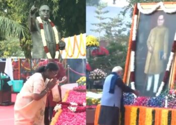 മഹാപരിനിർവാൺ ദിവസ് ; അംബേദ്കറിന് ആദരാഞ്ജലി അർപ്പിച്ച് പ്രധാനമന്ത്രി മോദി