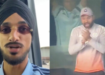 കോഹ്‌ലി സെഞ്ച്വറി നേടിയതിന് ശേഷം രോഹിത് പറഞ്ഞത് എന്ത്, വിശദീകരണവുമായി അർശ്ദീപ് സിങ്; വീഡിയോ കാണാം