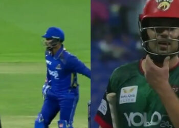 നീ ക്രീസിൽ തന്നെ തുടർന്നോളുക ആർക്കും ശല്ല്യമൊന്നും ഇല്ല, ടെസ്റ്റ് കളിച്ച താരത്തെ സ്റ്റംപ് ചെയ്യാതെ ക്രീസിൽ തുടരാൻ അനുവദിച്ച പൂരൻ; വീഡിയോ കാണാം