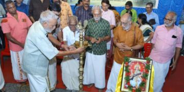 രാജനഗരി സ്വത്വത്തിലേക്ക് ; പൂർണ്ണത്രയീശ ക്ഷേത്ര സന്നിധിയിൽ ബിജെപിയുടെ കലാകാര സംഗമം 