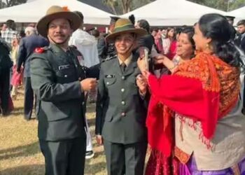 93 വർഷത്തെ ചരിത്രം തിരുത്തിക്കുറിച്ചു;ഇന്ത്യൻ മിലിട്ടറി അക്കാദമിയുടെ ചരിത്രത്തിൽ ആദ്യമായി ഒരു വനിതാ ഓഫീസർ പരിശീലനം പൂർത്തിയാക്കി