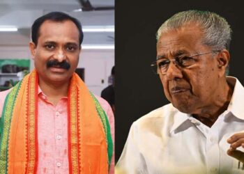 തിരുവനന്തപുരം നഗരപിതാവ്’ വിവി രാജേഷിന് ആശംസകളേകി മുഖ്യമന്ത്രി പിണറായി വിജയൻ