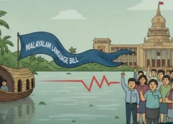 ‘മലയാളം ഭാഷാ ബിൽ’ ഭരണഘടനാവിരുദ്ധം ; ബിൽ തള്ളണമെന്ന് കേരള ഗവർണറോട് കർണാടക