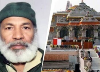 അയോധ്യ രാമ ക്ഷേത്രത്തിനുള്ളിൽ നിസ്കരിക്കാൻ ശ്രമം ; തടഞ്ഞപ്പോൾ ഹിന്ദുവിരുദ്ധ മുദ്രാവാക്യം; കശ്മീർ സ്വദേശി അറസ്റ്റിൽ