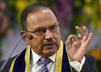 ഡോവലിന്റെ പ്രസംഗത്തിൽ  പാകിസ്താൻ വിറച്ചു; പ്രകോപിതരാകുന്നത് ഭയം മൂലമെന്ന്  ഇന്ത്യ 