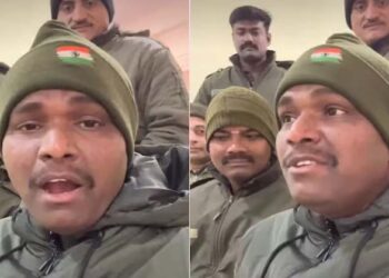 അതിർത്തിയിലെ ആ മധുരശബ്ദം; ‘സന്ദേശേ ആത്തേ ഹേ’ പാടി രാജ്യത്തിന്റെ ഹൃദയം കവർന്ന് ബിഎസ്എഫ് ജവാൻ!