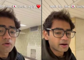 മനുഷ്യത്വത്തിന് പണം വേണ്ട; ഞാൻ ഇന്ത്യക്കാരനാണ്’; ജപ്പാനിൽ വീണുകിടന്ന വയോധികന് രക്ഷകനായി യുവാവ്