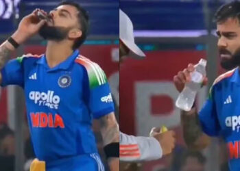 ഇതാണ് കിംഗ് കോഹ്ലി സ്റ്റൈൽ, മൈതാനത്ത് വിരാട് കുടിച്ച ആ ‘കറുത്ത ദ്രാവകം’ എന്ത്?