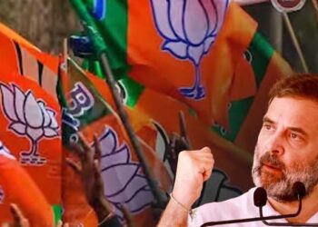 മഷിമാഞ്ഞുപോകുന്നുതായിരുന്നുവെന്ന് രാഹുൽ ഗാന്ധി;വോട്ടെണ്ണി തീരും മുൻപേ ഒടുക്കത്തെ അടവുമായി എത്തിയെന്ന് പരിഹസിച്ച് ബിജെപി 