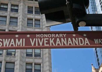 ഷിക്കാഗോയുടെ ഹൃദയത്തിൽ ഒരു ഭാരതീയ നാമം: ‘സ്വാമി വിവേകാനന്ദ വേ’