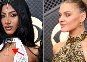 ഗ്രാമി റെഡ് കാർപെറ്റിൽ ഭാരതീയ തനിമ; സാരിയും ബിന്ദിയും അണിഞ്ഞ് രാജ കുമാരി, ‘ഓം’ നെക്ലേസുമായി ലാറ; ലോകവേദിയിൽ സബ്യസാചി വിസ്മയം!